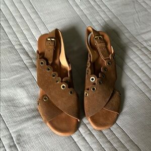 Brown Leather Sandals